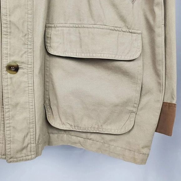VTG DUXBAK Men's Chore Jacket M Brown‎ Canvas Mohawk Duck Rainproof Hunting Coat - Picture 2 of 13